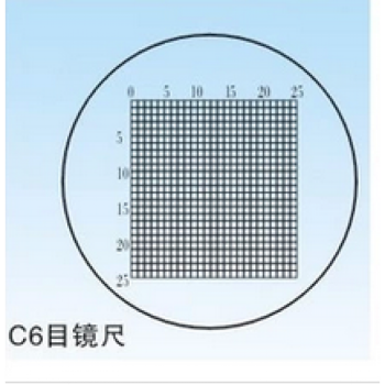 c1-c7物鏡測微尺 顯微鏡 目鏡測微尺 分劃板 測微標尺 鏡臺測微尺 c6