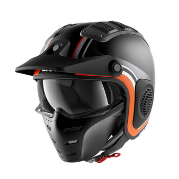 四轮沙滩摩托车头盔半覆式x-drak复古 黑橙he2609kao xl【图片 价格