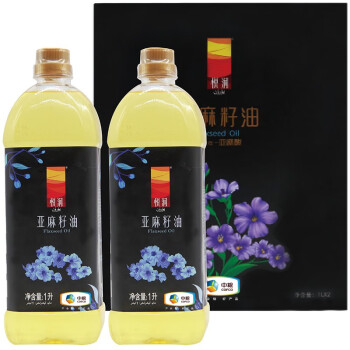 亚麻籽油礼盒图片