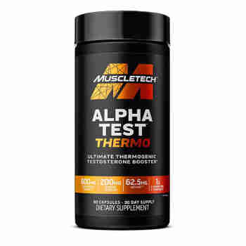 肌肉科技（MUSCLETECH）促睾素胶囊 刺蒺藜睾酮丸酮素分泌雄性荷尔蒙运动健身美国进口 高性能促睾胶囊90粒