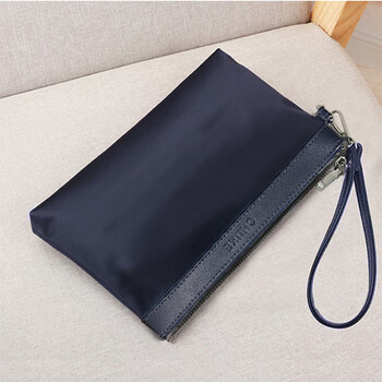 kq牛津布手拿包男包大容量钱包信封包帆布手抓腕包手提证件收纳小包