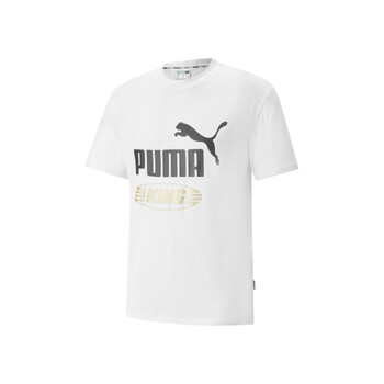 彪马pumanct同系列puma彪马官方新款男子休闲圆领短袖t恤king533590白