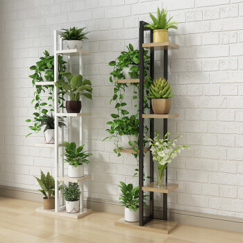 绿萝花架阳台花架落地花架花盆架植物架客厅花架钢木花架铁艺花架烤漆