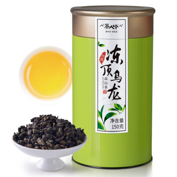 茶人岭茶叶台湾高山茶冻顶乌龙茶罐装150克