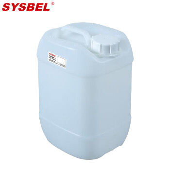 西斯贝尔/SYSBEL WAW030 废液收集桶防泄漏耐腐蚀耐酸碱密封性强 30L 白色 1个装 白色5L废液收集桶
