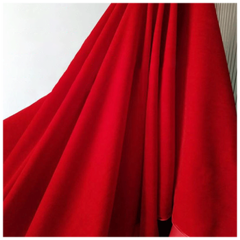 金蛋丝绒布红布金蛋抽奖道具 金蛋金布 【加密中厚2米长】大红色 2米