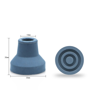 鸿竹 加厚防滑耐磨拐棍腋下拐杖手杖配件木双拐脚垫胶头橡胶皮拐头 14