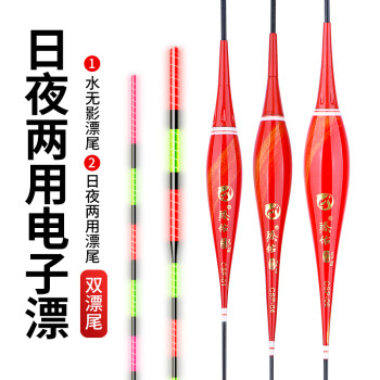 臻佑（Grsaed）鱼漂电子漂日夜两用鲫鱼鲤鱼混养野钓水无影夜光漂夜钓漂醒目高灵敏纳米台钓鱼标浮漂CSP05