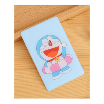 卡贴饭卡 创意防水贴纸可爱卡通软胶公交卡饭卡装饰交通动漫卡贴满