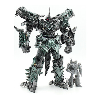 变形玩具金刚电影黑曼巴LS05钢锁合金放大版