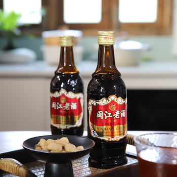 中华老字号福建福州特产闽江精品老酒490ml/瓶 闽江老酒490ml*4瓶