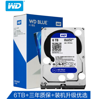 (WD) 6TB SATA6Gb/s 64MB ̨ʽеӲ(WD60EZRZ)