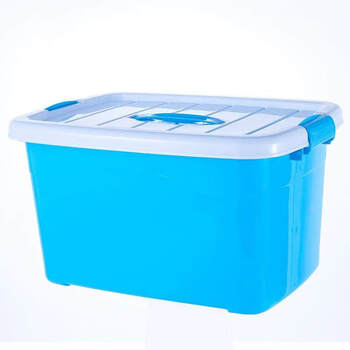 2022新款乐扣乐扣收纳箱储存箱长方形箱子特轮子大号宿舍儿童有盖小