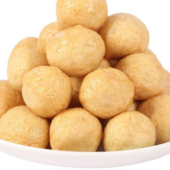 黄金鱼蛋炸鱼丸美味小吃丸子鱼旦关东煮麻辣烫食材 25