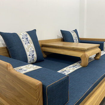 中式古典红木沙发垫罗汉床坐垫实木家具圈椅垫加厚海绵座靠垫定做 c款