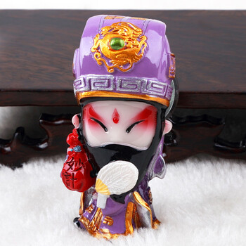 脸谱吸铁石贴 中国风礼品 中国特色礼品送老外出国礼品 冰箱贴诸葛亮