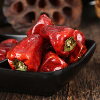 七点食分灯笼椒超香中辣特香干辣椒四川贵州特产火锅麻辣香锅海椒500g