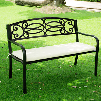 公园椅户外长椅 休息长凳子商场公共休闲长椅 铁艺室外长凳子庭院