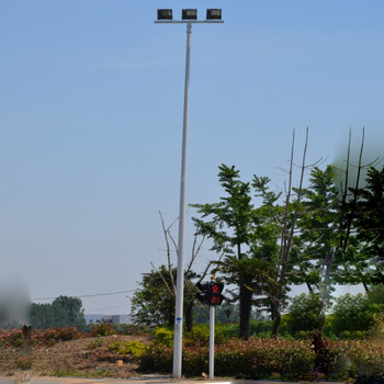 米8米球场灯广场灯led道路灯小区投光灯 6米3*400w普通亚明金卤灯全套