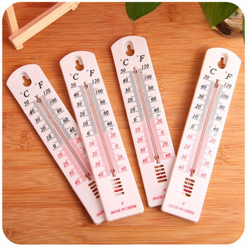 温度表 温度测量 室内外温度表 摆设用品 如图一个