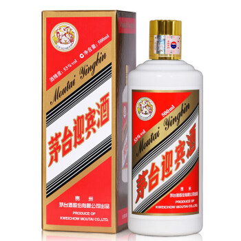 茅台（MOUTAI）贵州茅台酒  茅台飞天 酱香型白酒 婚庆宴请送礼 53度 500mL 1瓶 飞天迎宾酒21年份