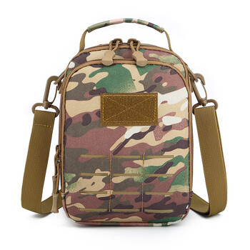 迷彩小单背男士单肩户外斜挎包工具包便携维修耐磨 cp迷彩