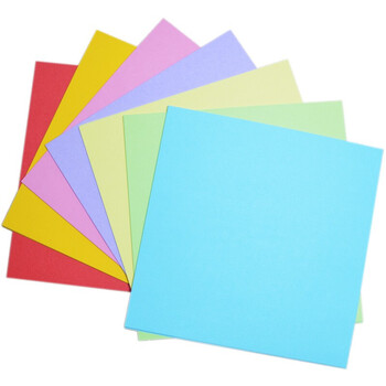 双面彩色印花樱花手工折纸大号17cm正方形儿童彩纸学生diy学习千纸鹤