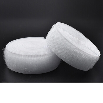 粘布条帘子彩色鞋粘扣条状自粘窗帘隐形粘服装胶带黏贴布条魔鬼沾可