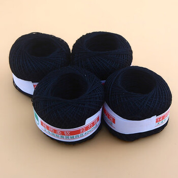 粗线白色做棉衣棉被手缝线家用缝补针线送缝被子针套装 被子线黑色4个