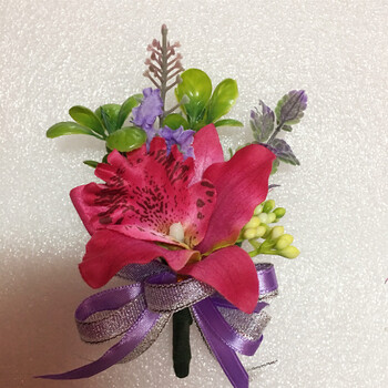 开业嘉宾胸花开业年会剪彩贵宾礼仪司仪男士襟花商务嘉宾活动会议仿真