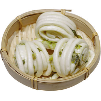 清真纯手工葱油小花卷咸味速冻面食早餐半成品加热即食山东面点 大