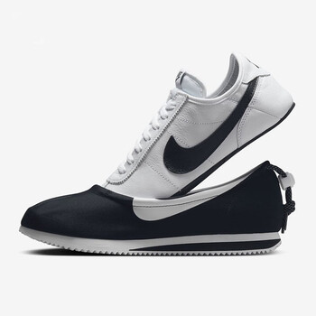 nike cortez x clot 太极阴阳可拆卸一鞋三穿休闲跑鞋 dz3239-002 dz