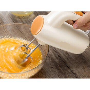 小熊打蛋器电动家用迷你烘焙打奶油搅拌机小型打蛋机手持式打发器