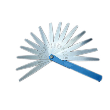 02mm 1.0mm 单片塞尺 不锈钢 间隙尺 塞尺片 1000*20(0.05-1)