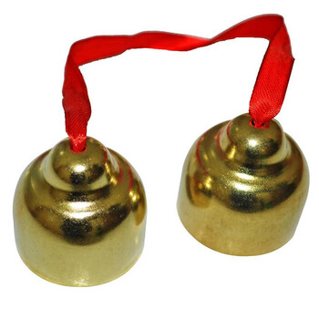 撞钟 乐器 奥尔夫婴幼儿童碰钟音乐玩教具打击乐器 带把棒带绳大小号