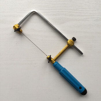 佰吉莱迷你曲线锯 u型拉花锯 锯弓 小手锯 木工钢丝锯 diy模型锯 曲线