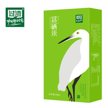 过湾【金芽米3kg】大米胚芽米粮油米面长粒米新米米饭杂粮米粥米米油 富硒米500gx1盒