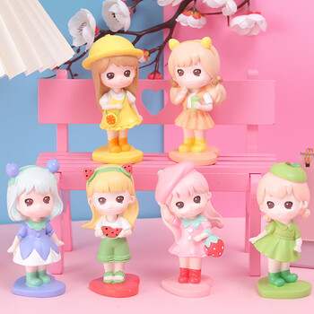 公主桌面装饰摆件创意礼品学生儿童节礼物女孩玩具可爱盲盒便宜送女儿