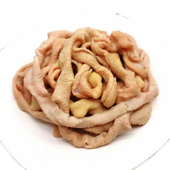 国产鸡肠半熟鸡肠冷冻鸡内脏鸡杂新鲜烫熟鸡肠去油鸡烧烤串串火锅