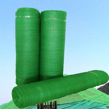 月娥遮阳网绿色防晒网加密加厚隔热网工地工程防尘盖土网遮光网3针