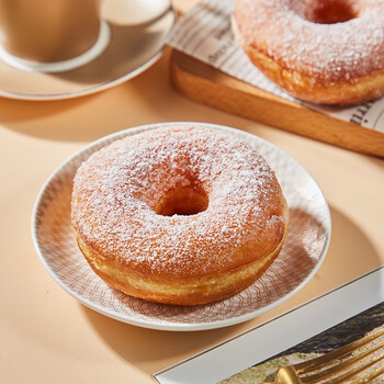 浦之灵经典美式糖霜甜甜圈400g(50g*8个) 下午茶 面包甜品 零食烘焙