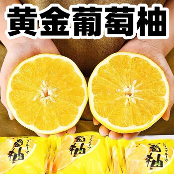 黄金葡萄柚10斤新鲜水果当季黄肉蜜肉整箱批发 3斤 精选中果美味尝鲜