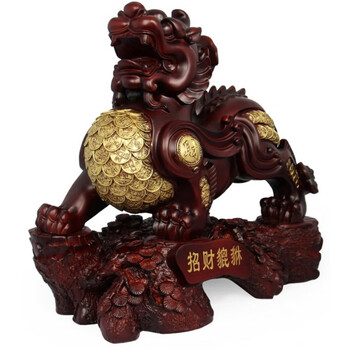 貔貅摆件大号一对老板办公室桌摆设店铺开张开业乔迁礼品送礼 中号