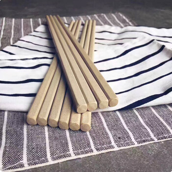 稻壳筷子防霉防滑家用筷子高档餐具5双/10双天然不发霉 四方筷 5双