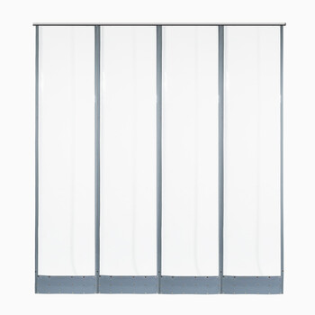 【夏季新品】空调门帘夏季隔热挡风商场自吸透明隔断帘防蚊pvc塑料