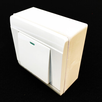 明装盒 明线盒86型加厚pvc86型通用开关插座底盒接线盒明盒明装