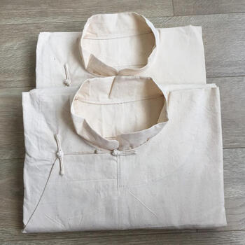 孝衣套装孝服大褂纯棉布丧服披麻戴孝白事用衣服丧事殡葬用品 x(180斤