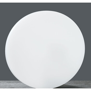 微舟pe塑料圆形菜板家用商用砧板切水果板加厚剁肉案板 白色