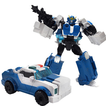 汽车机器人大黄蜂擎天6柱恐龙手办儿童男孩礼物 铁腕战士-(合金版)