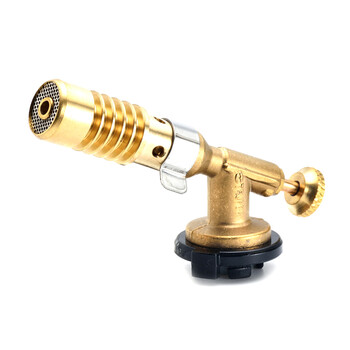 全铜卡式喷火枪烧烤点火器烧猪毛喷火器喷灯头烘培卡式气喷枪焊枪 全